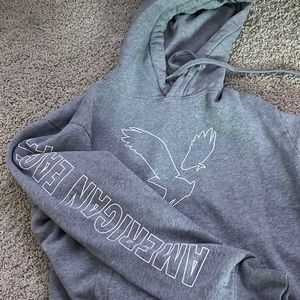 American eagle grey sweatshirt